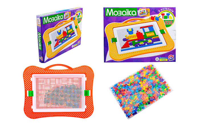 Мозаїка-8 Технокомп 528 деталей (10) 3008
