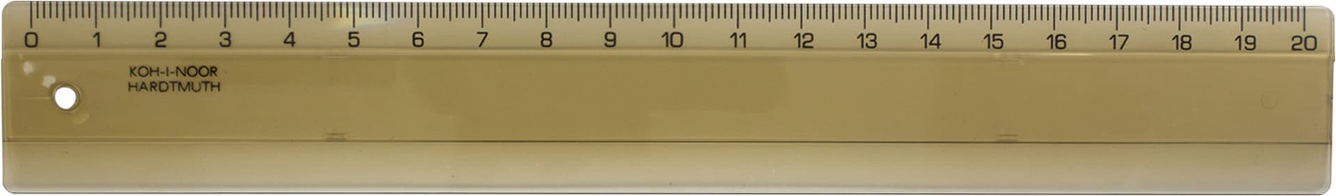 Лінійка 20см Koh-i-noor 742552 димчаста