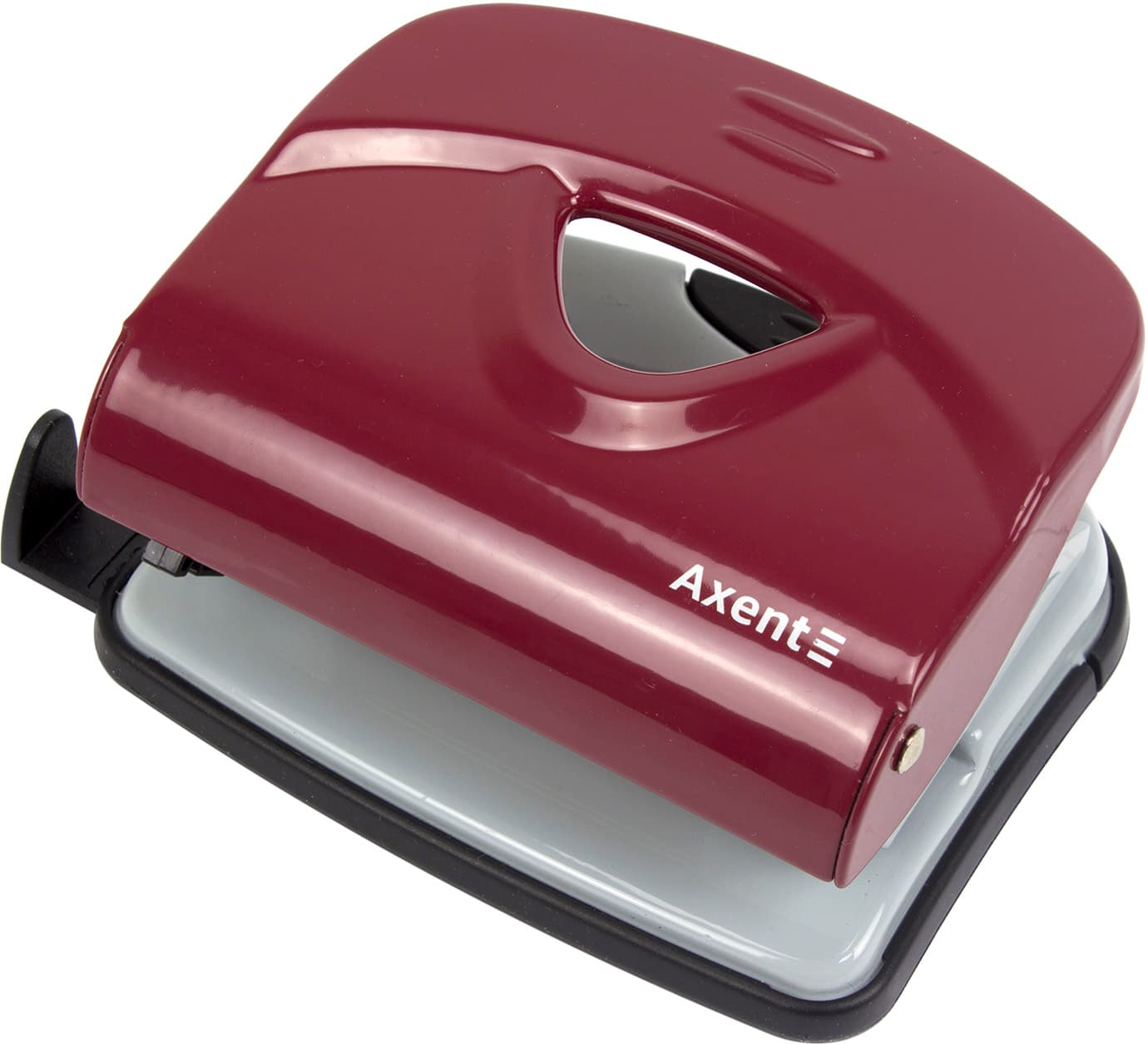 Дирокол Axent Exakt-2 3930-06 30 аркушів металевий червоний