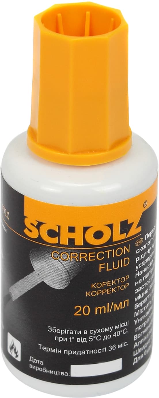 Корректор с кисточка Schols 20 мл Fluid (12) 4910/04130020