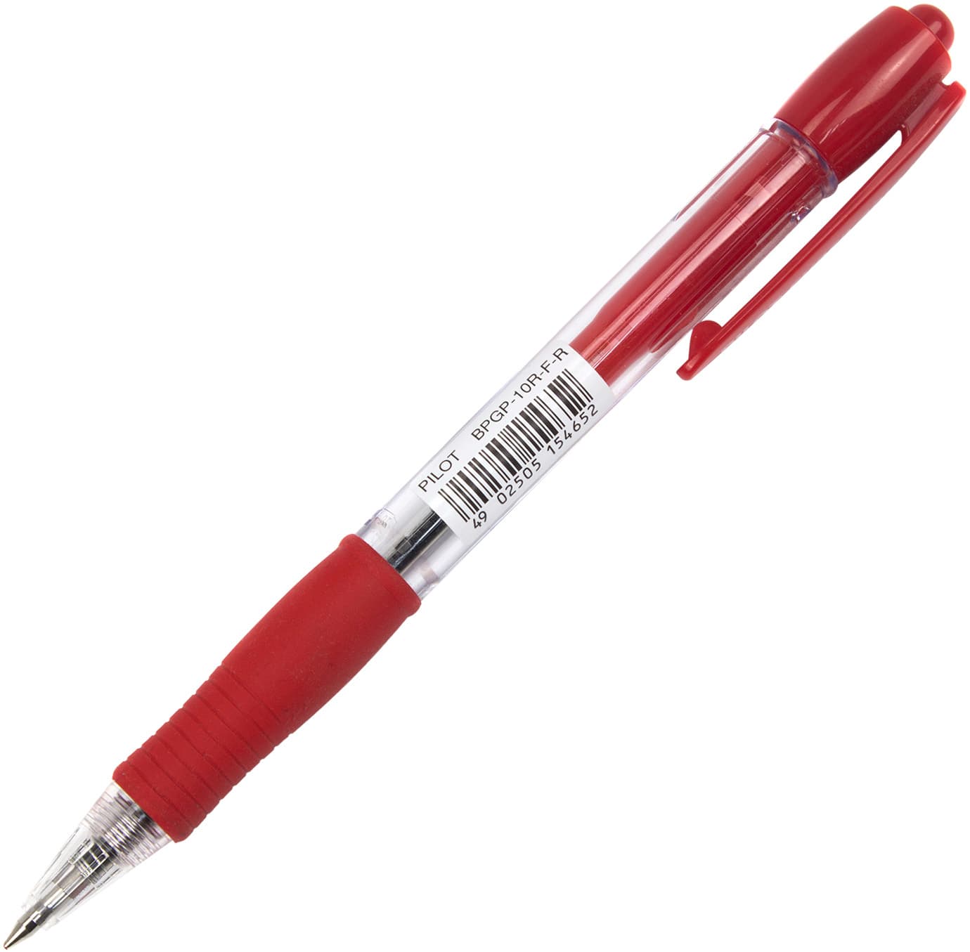 Ручка кулькова автоматична Pilot Super Grip 0,7мм червона (12) BPGP-10R-F-R 