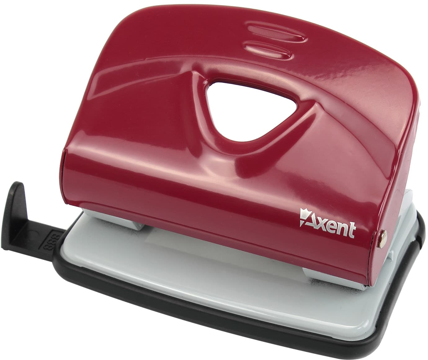 Дирокол Axent Exakt-2 20 аркушів металевий червоний (12) 3920-06