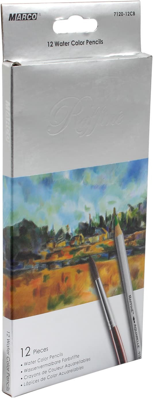 Карандаши цветные акварельные Marco 12 цветов (12) (240) 7120-12CB