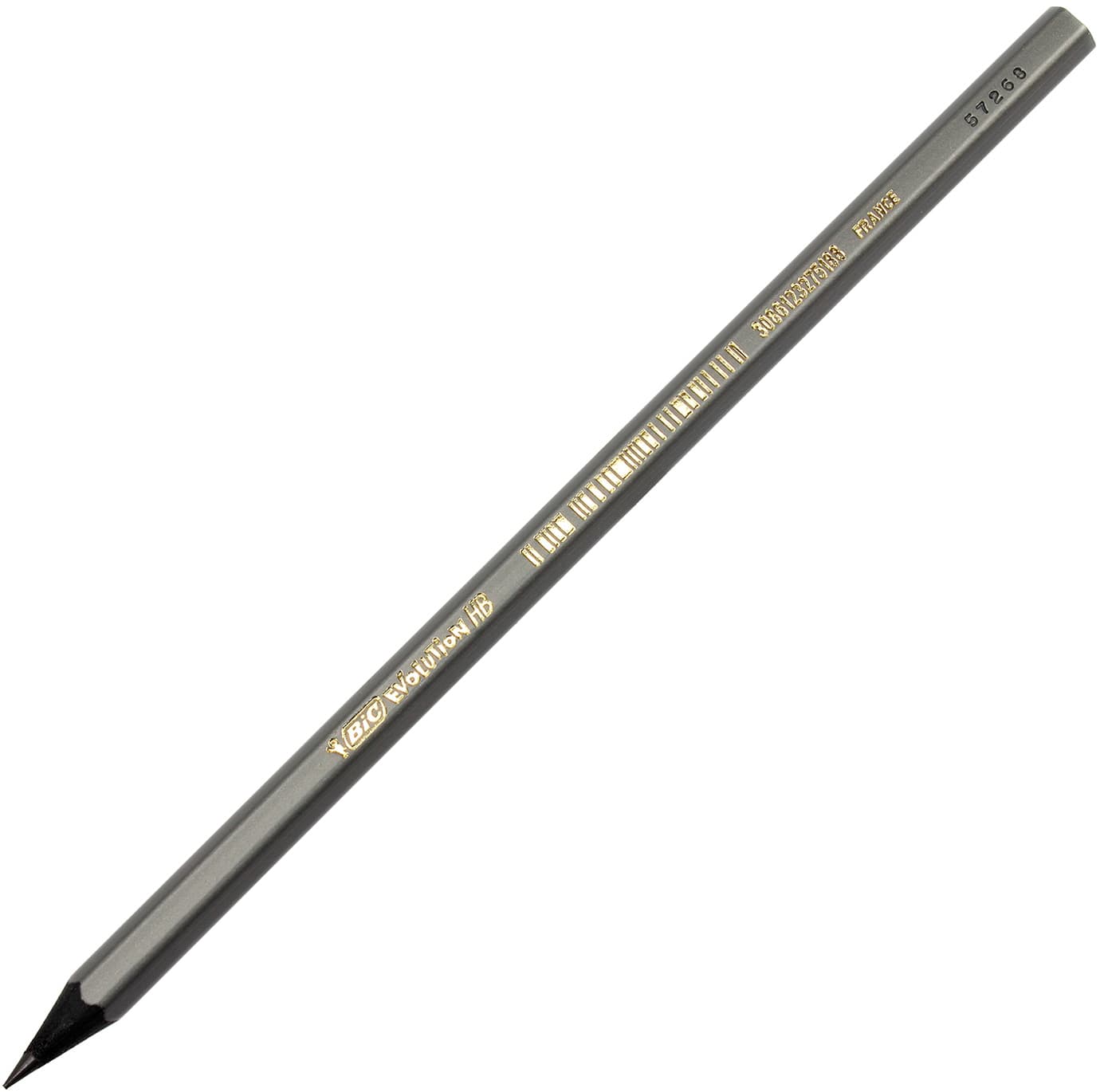 Карандаш графитный Bic Эволюшн без ластика, серый (12) (72) 896017/011