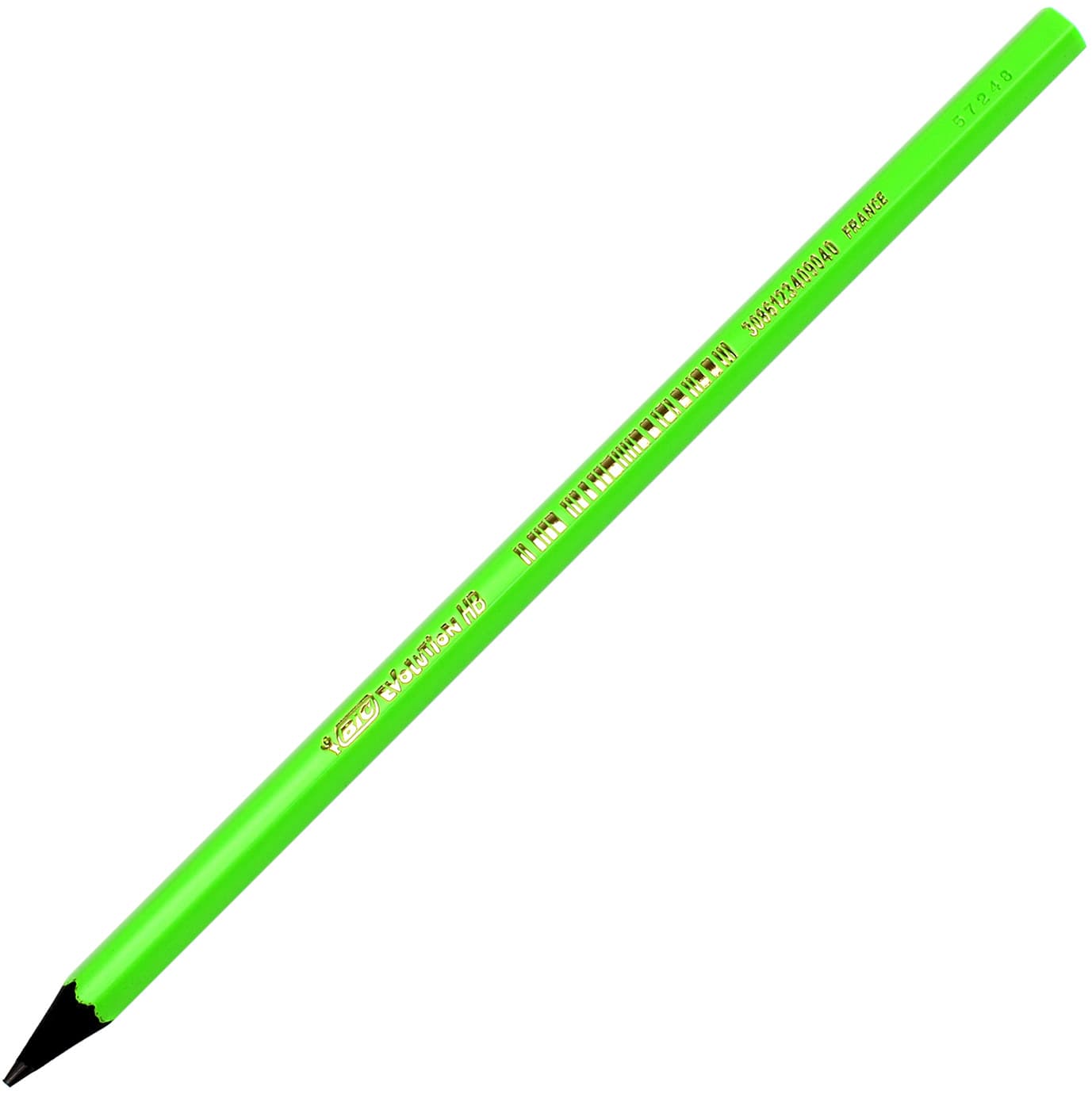 Карандаш графитный Bic Флуо HB (12) (72) 940757/199/6182