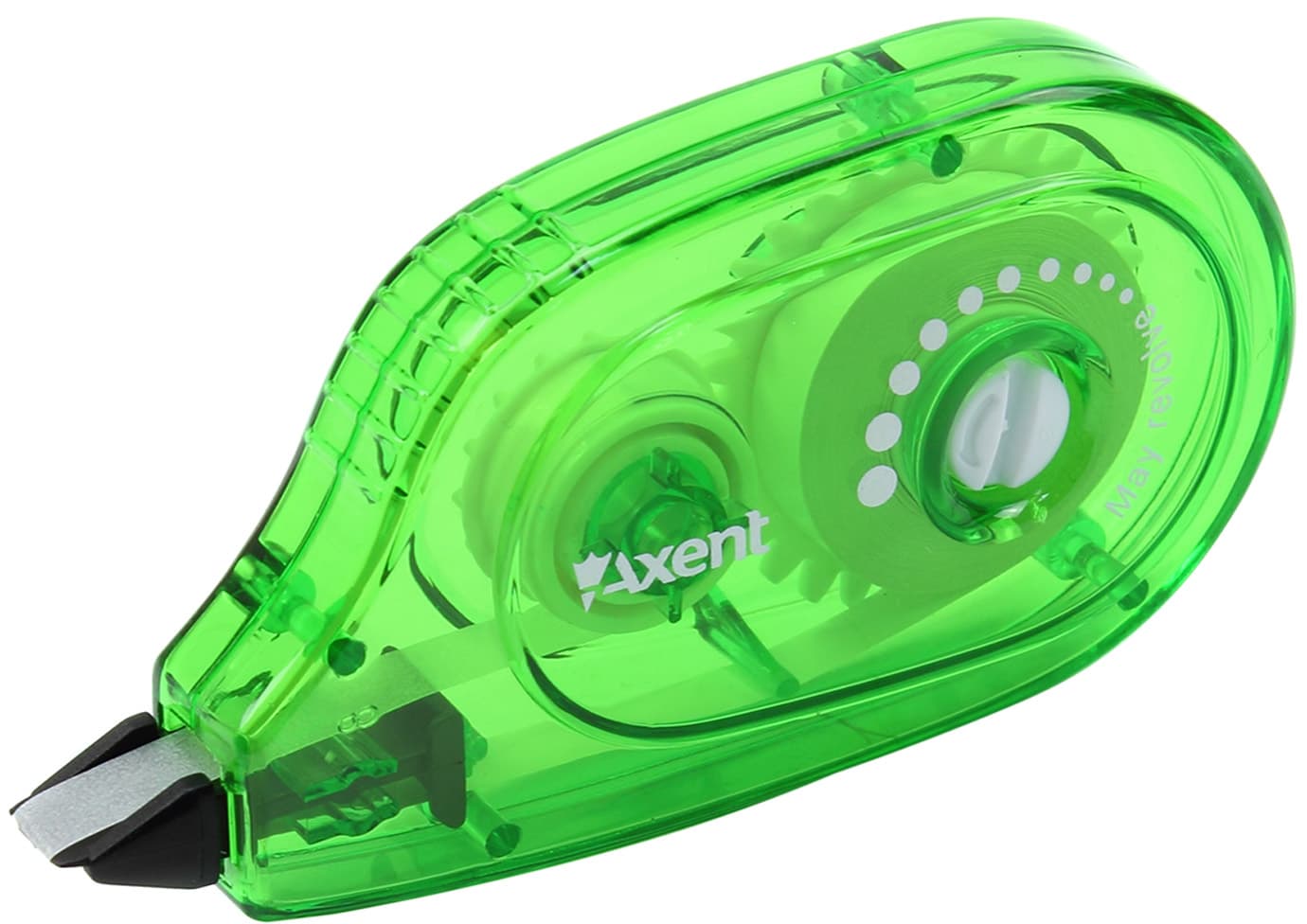 Корректор ленточный Axent 5ммх6м, зеленый (1) (48) 7009-04
