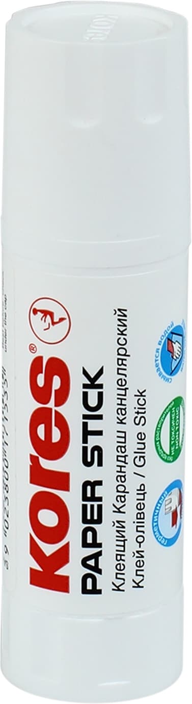 Клей-карандаш Kores Paper Stick 15 гр основа PVP (24) (384) К17153