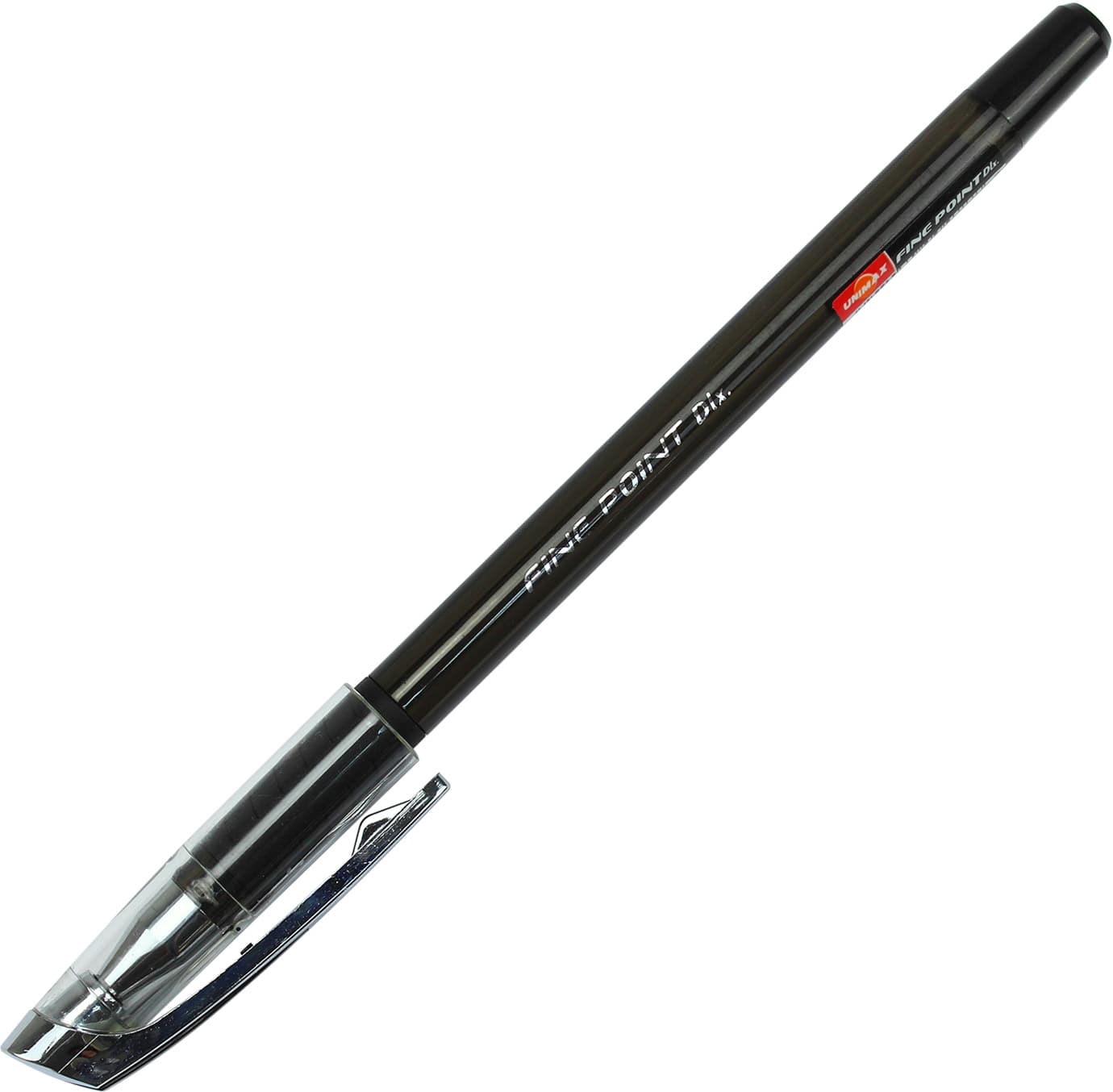 Ручка кулькова Unimax Fine Point Dix 0,7 мм чорна (12) (120) UX-111-01