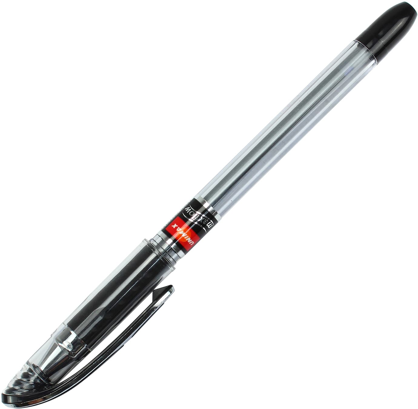 Ручка кулькова Unimax Maxflow 0,7 мм чорна (12) (120) UX-117-01
