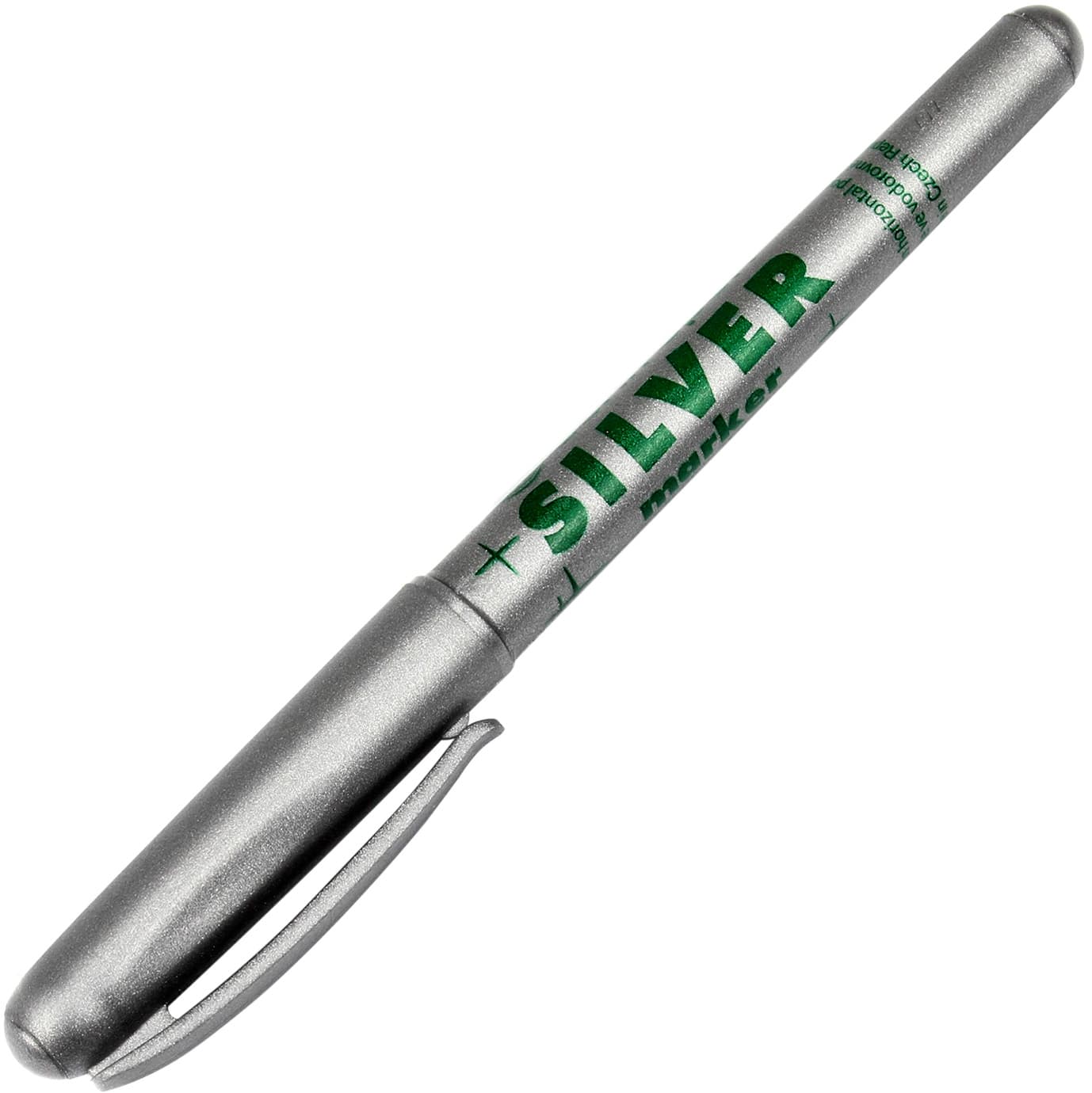 Маркер Centropen Silver 1мм сріблястий (10) 2670