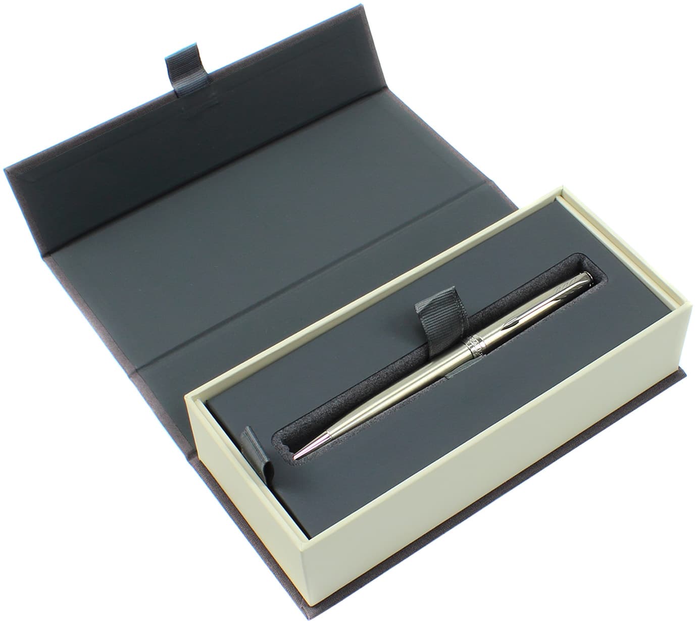 Ручка шариковая Parker Sonnet 17 Stainless Steel хром 84232