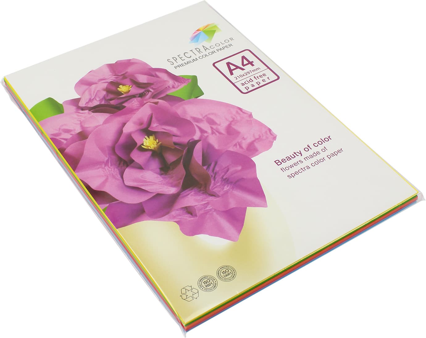 Папір кольоровий А4 160г/м2 інтенсив 5х10 Spectra Color-Rainbow Pack Deep IT 82 A 50 шт.