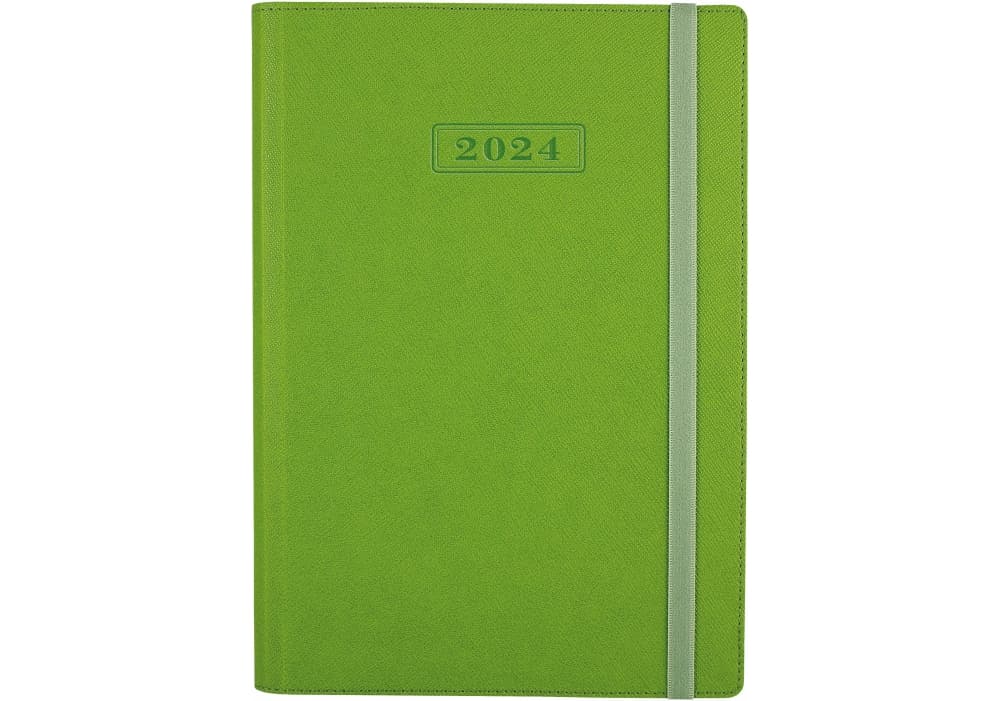 Ежедневник А5 Optima датированный 2026 Cross фисташковый №O25235-67 мягкая обложка, на резинке (24)