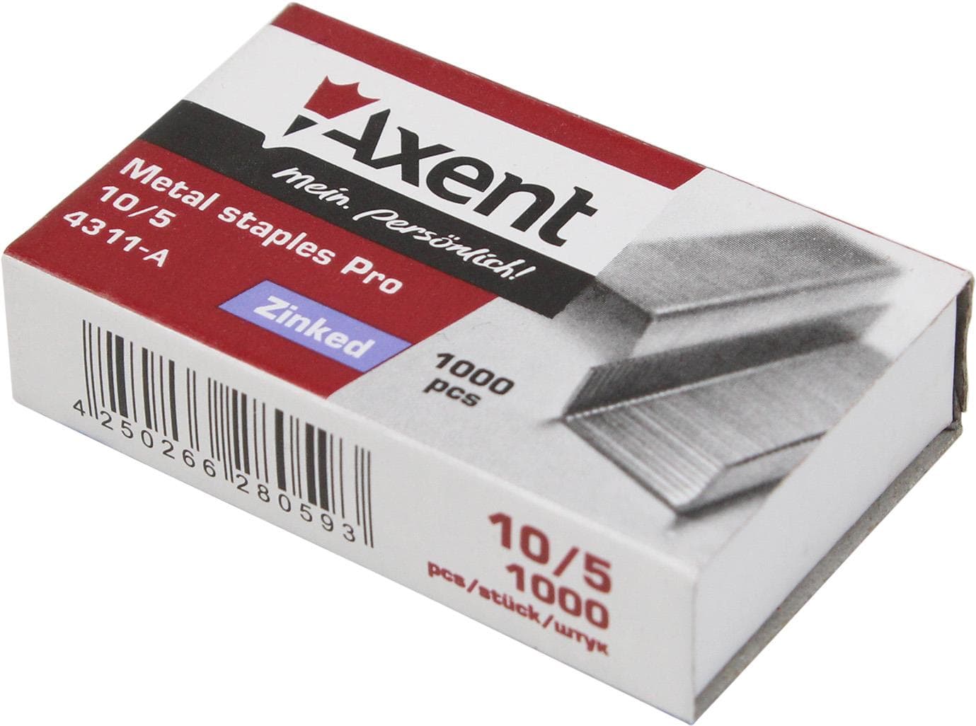 Скобы 10/5 Axent Pro 1000 шт (20) (1000) 4311