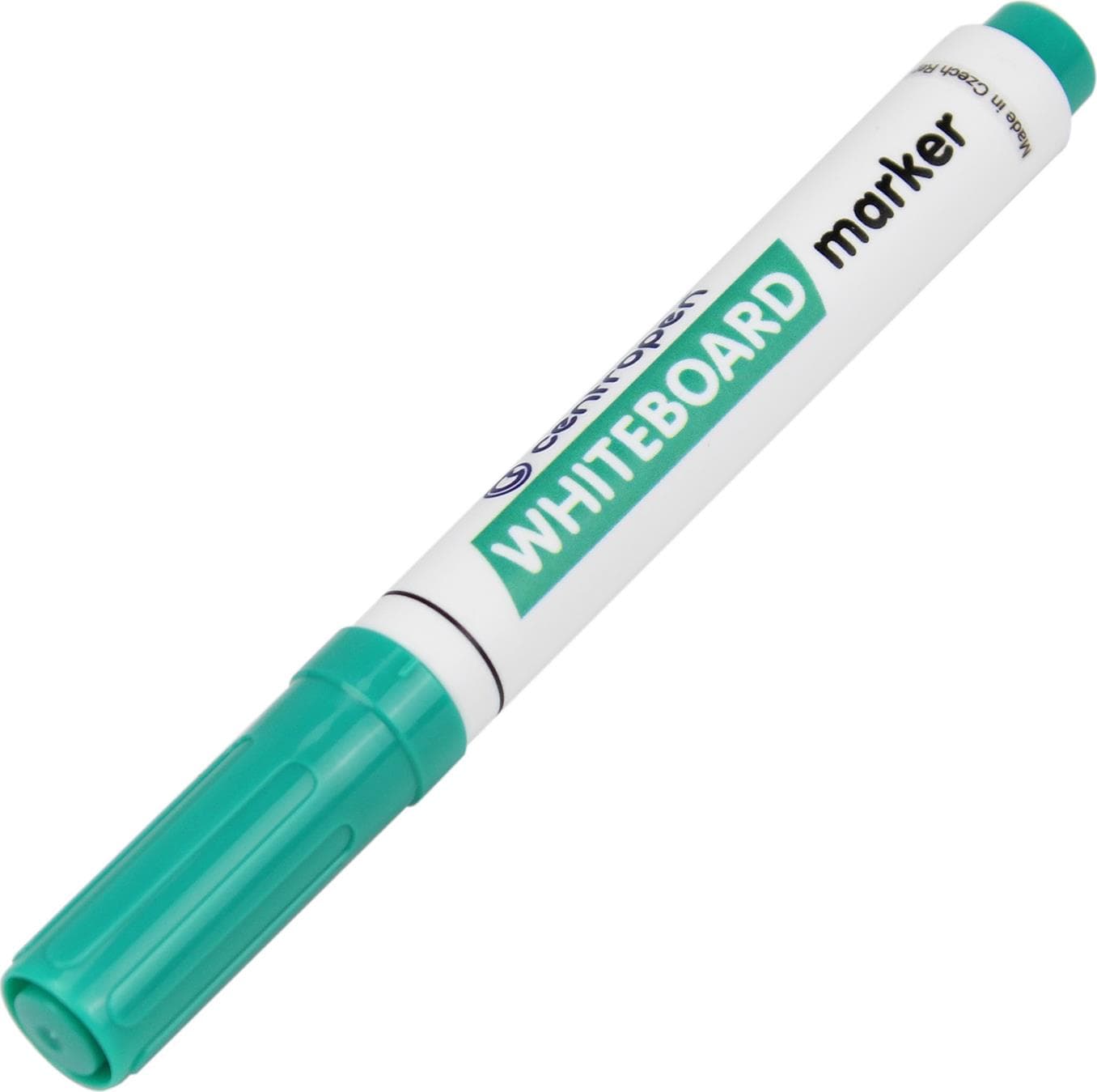 Маркер для доски Centropen скошенный зеленый (10) (1000) 8569