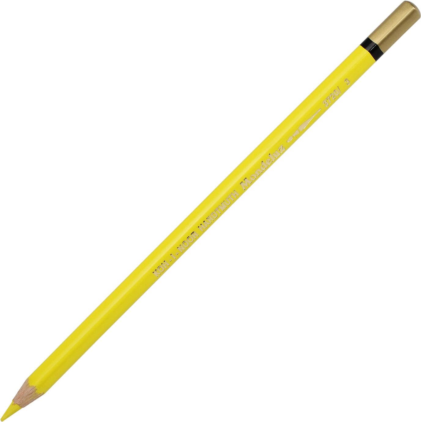Карандаш цветной акварельный Koh-i-noor Mondeluz chrome yellow/хром желтый 3720/3