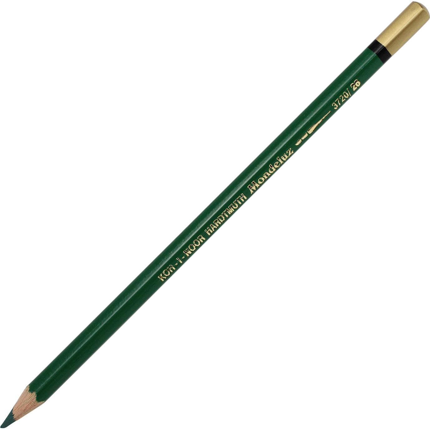 Карандаш цветной акварельный Koh-i-noor Mondeluz dark green/темно-зеленый 3720/26