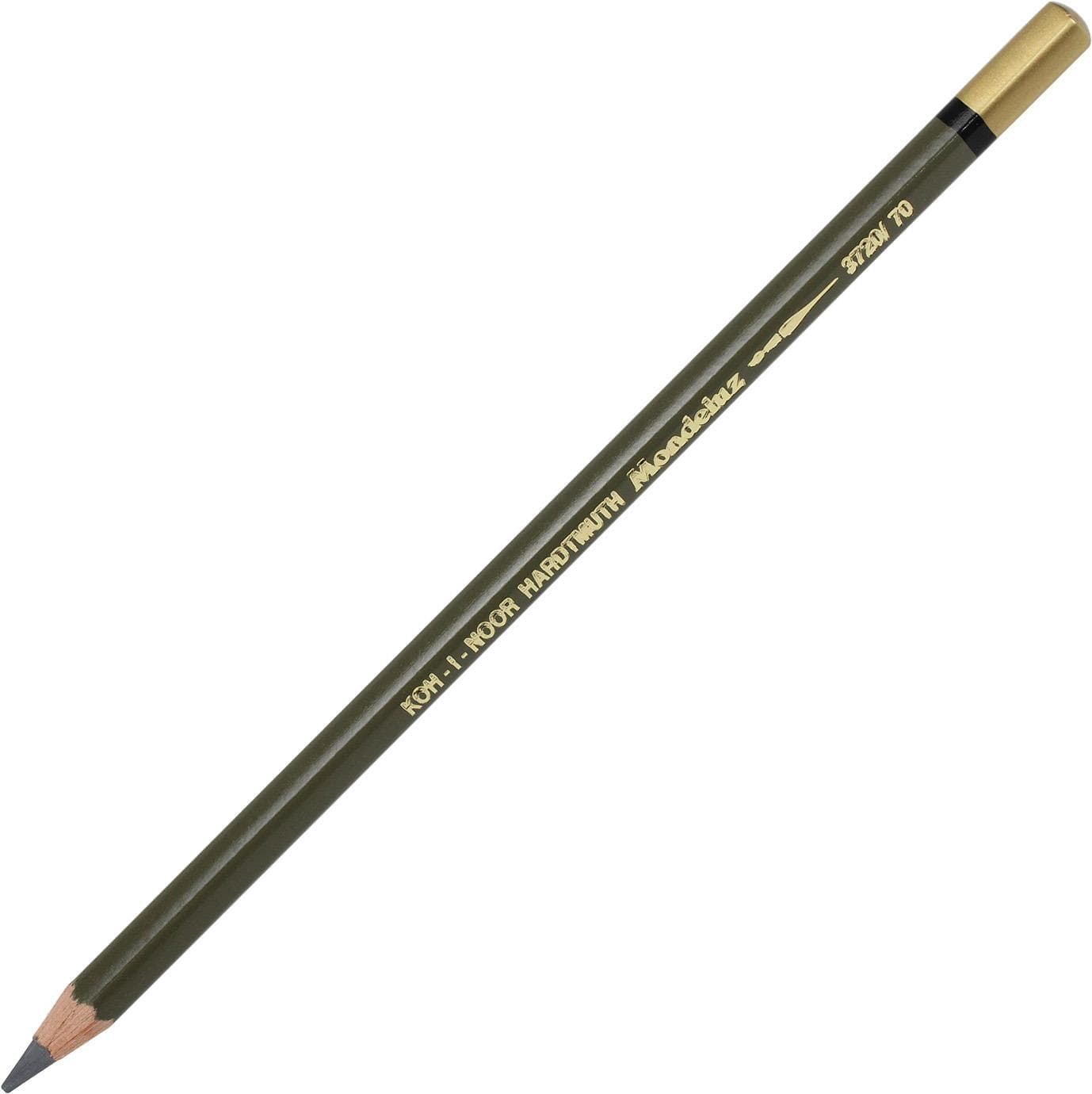 Карандаш цветной акварельный Koh-i-noor Mondeluz dark grey/темно-серый 3720/70