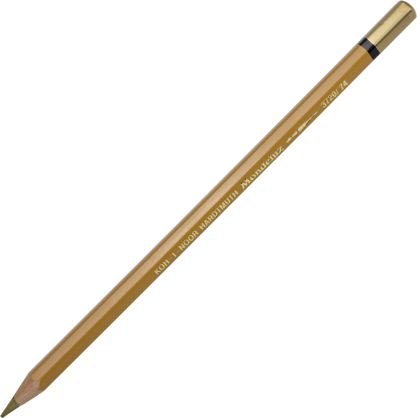 Карандаш цветной акварельный Koh-i-noor Mondeluz dark ochre/охра темная 3720/74