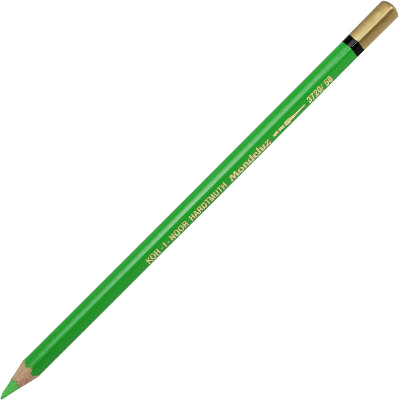 Карандаш цветной акварельный Koh-i-noor Mondeluz light green/светло-зеленый 3720/58
