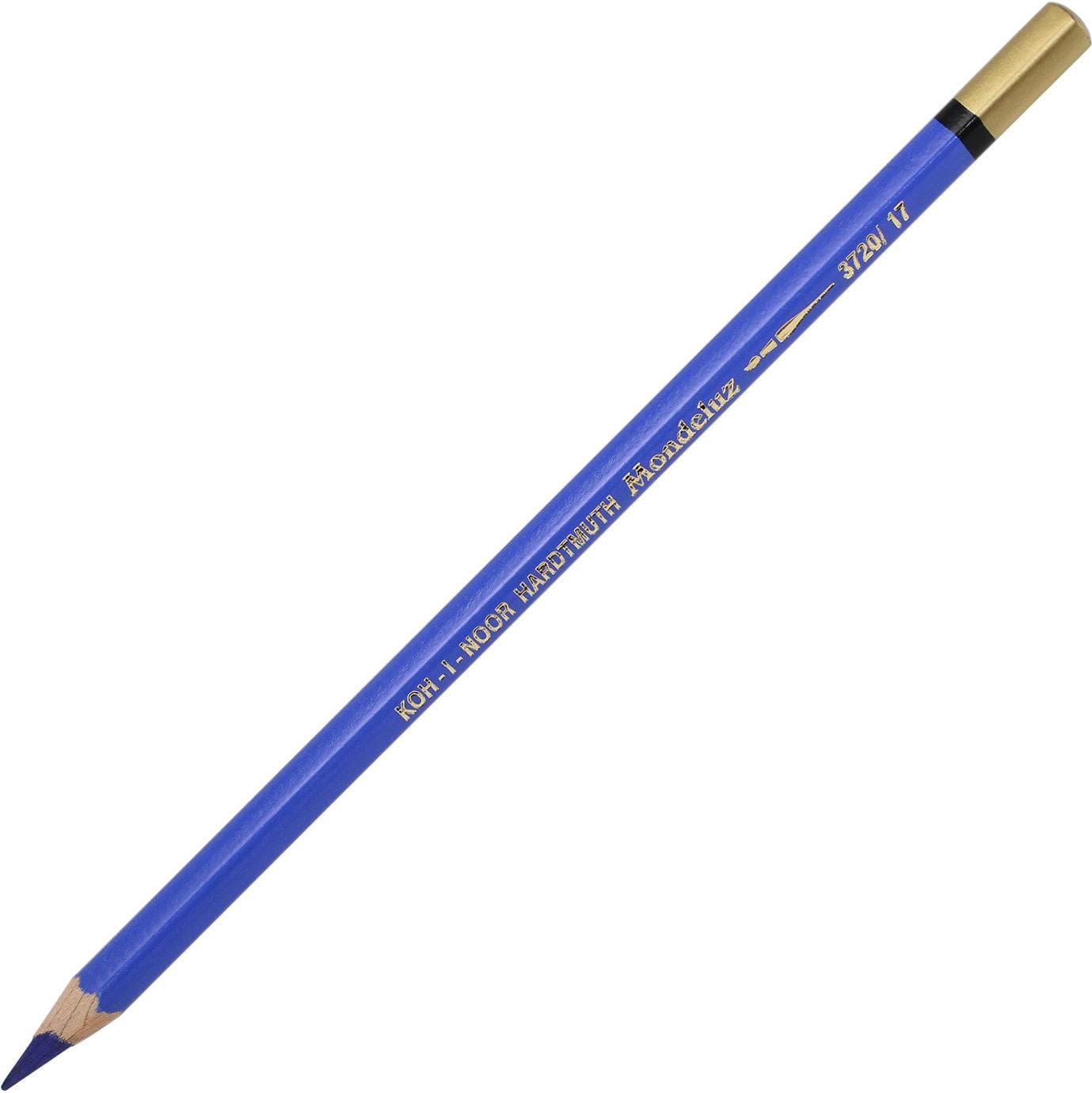 Карандаш цветной акварельный Koh-i-noor Mondeluz cobalt blue/кобальтовый синий 3720/17