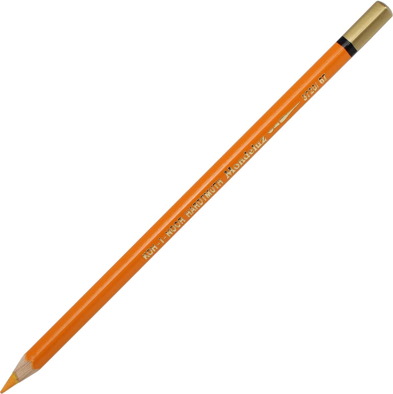 Карандаш цветной акварельный Koh-i-noor Mondeluz yellowish orange/желто-оранжевый 3720/67