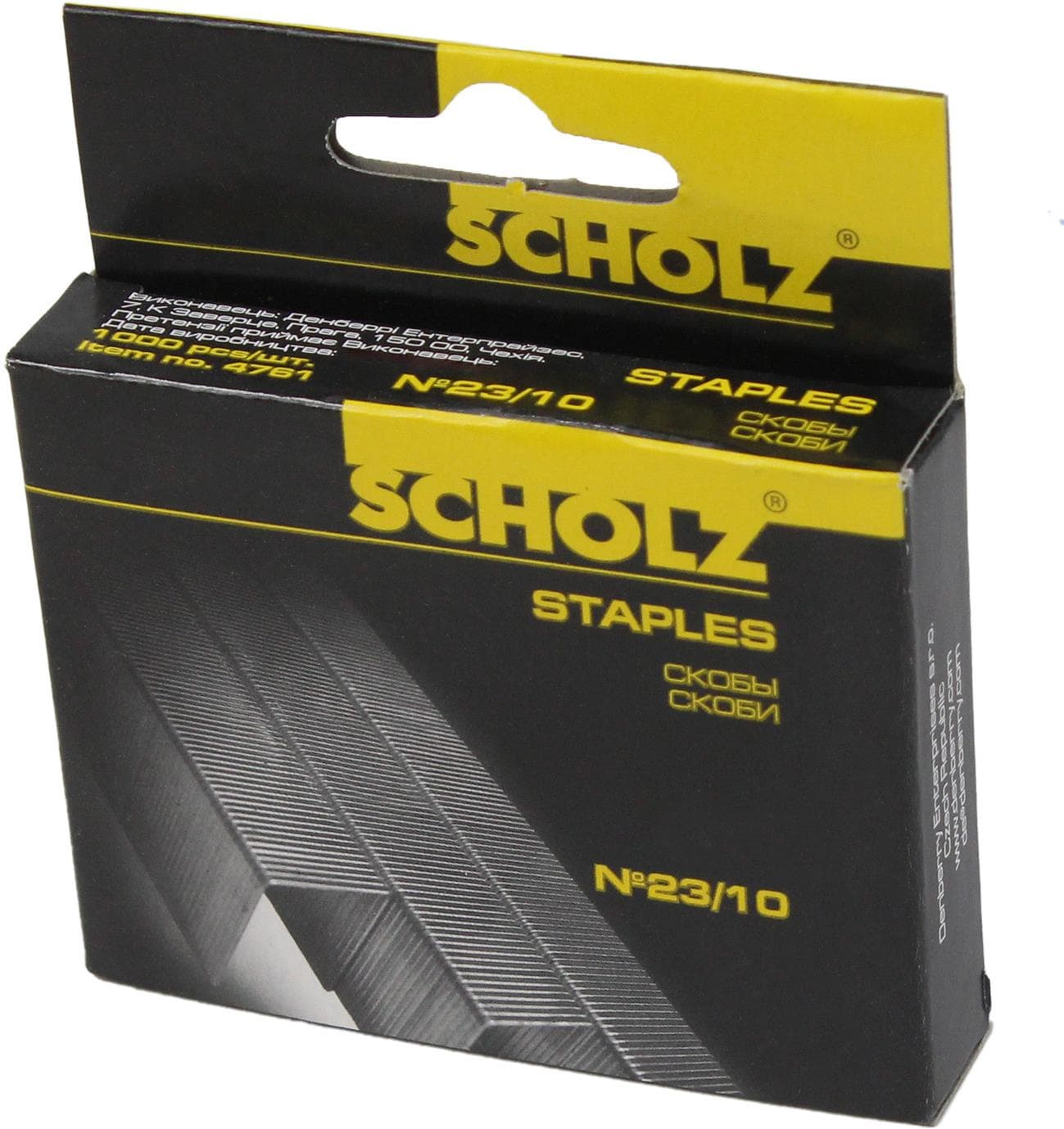 Скобы Scholz (1000 шт) 4761 / 04030040 (10) 23 / 10
