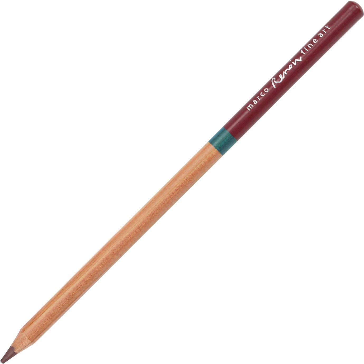 Карандаш цветной Marco Fine Art 3120/43 акварельный dark brown кедр (12)