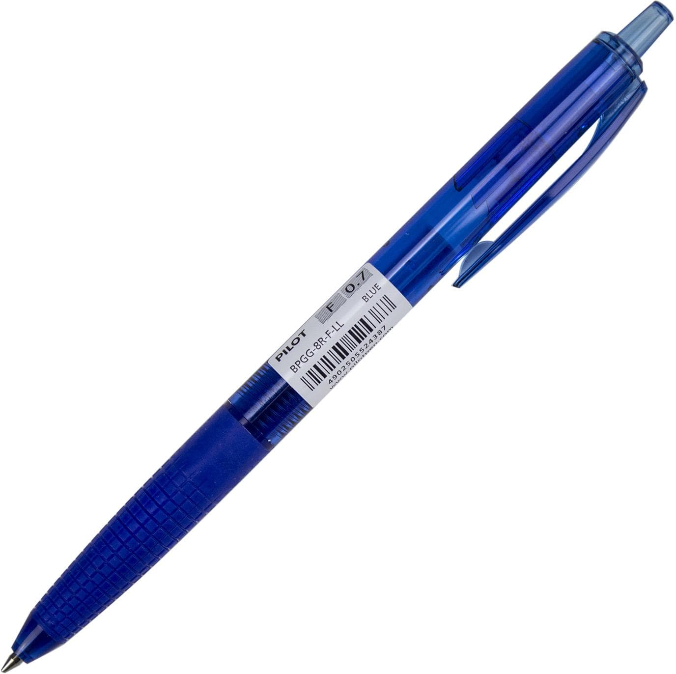Ручка автоматична кулькова Pilot Super Grip 0,7 мм синя (12) (144)  BPGG-8R-F-LL