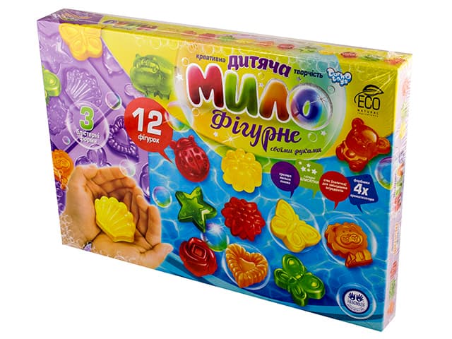 Набор креативного творчества Детское фигурное мыло большой DankoToys DFM-02-02U