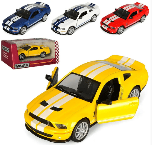 Машина метал. "Kinsmart" Sheiby GT50 2007,в кор-ці,16х8,5х7,5см №KT5310W(24)
