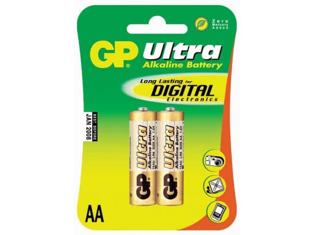 Батарейки GP Ultra GP24AU-2UE2 LR-03 блістер 2 шт (10) (80)