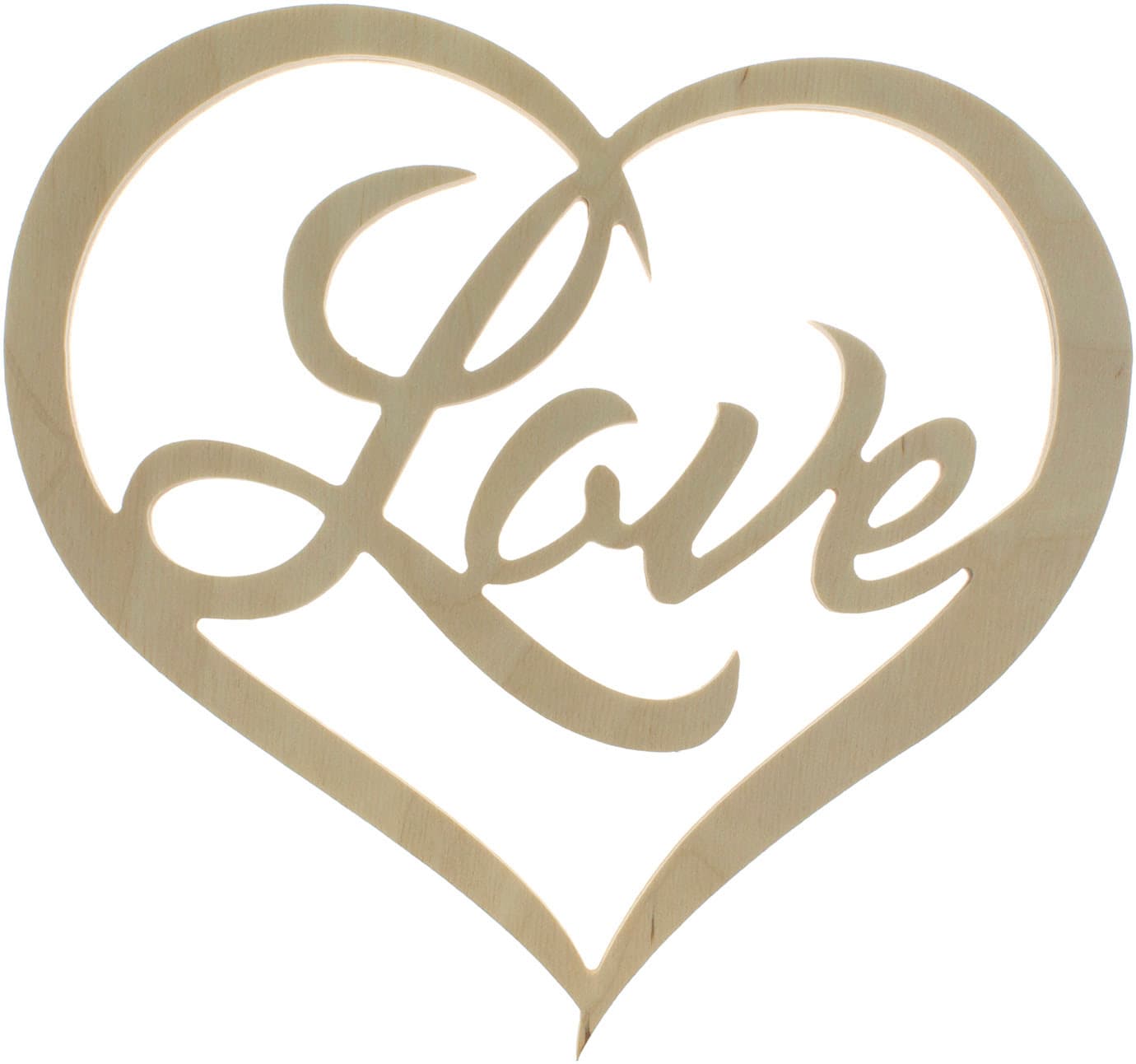 Напис дерев'яний Love 1951