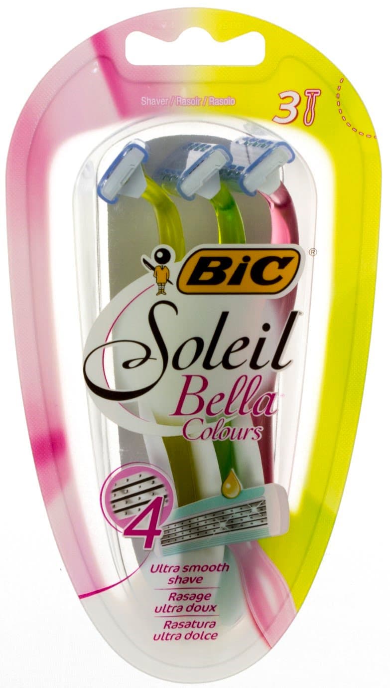 Станок одноразовый Biс Soleil Bella 3 шт 8283