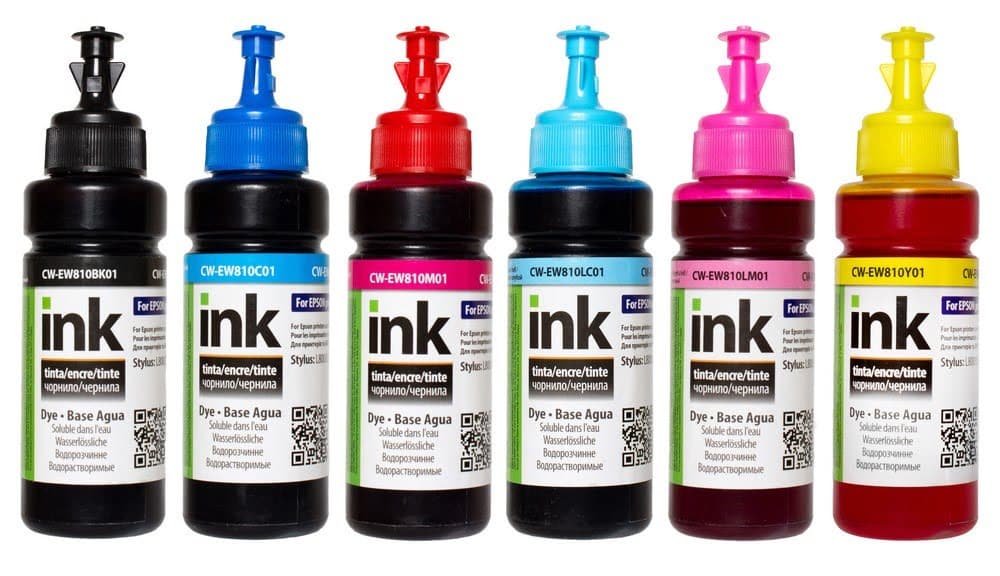 Чорнило до картриджу ColorWay Epson L-800/810/850 6х100мл black, cyan, magenta, light cyan, light magenta, yellow