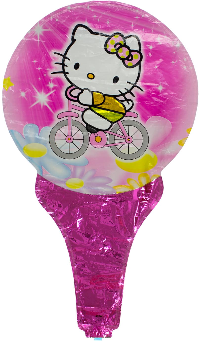 Кулька повітряна плівка кругла з ручкою Helloy Kitti