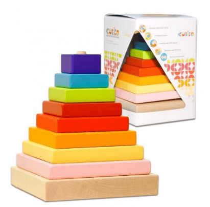  Игрушка деревянная Пирамидка Cubika №LD-5/13357