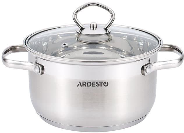 Кастрюля нерж. "Ardesto Black Gemini" 22см 3,9л №AR3639G(4)
