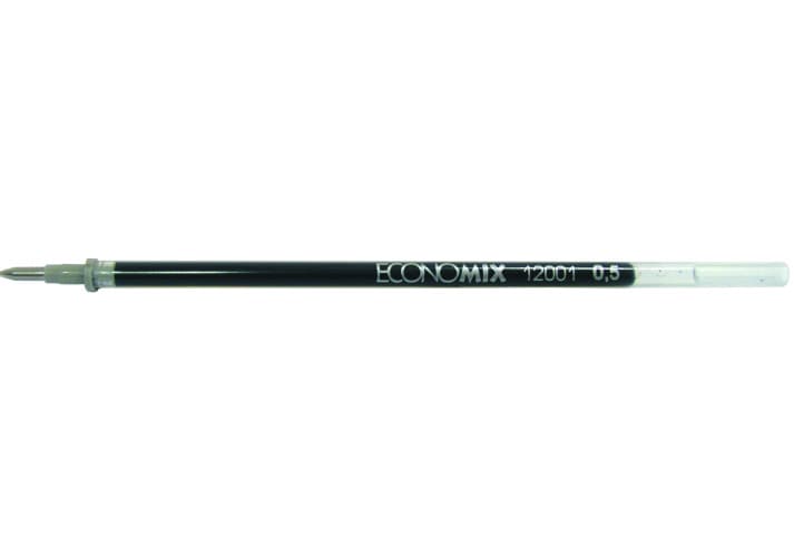 Стрижень гел. "Economix" №E12001-01 0,5мм,130мм,чорн.(20)(200)
