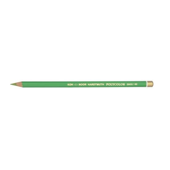 Карандаш цветной Koh-i-noor Polycolor художественный apple green/ясно-зеленый (12) 3800/62