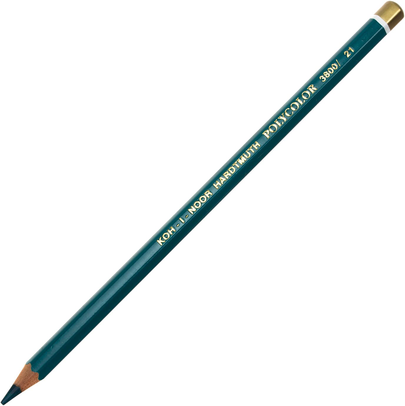 Карандаш цветной  Koh-i-noor  Polycolor художественный green / голубо-зеленый (12) 3800 / 21