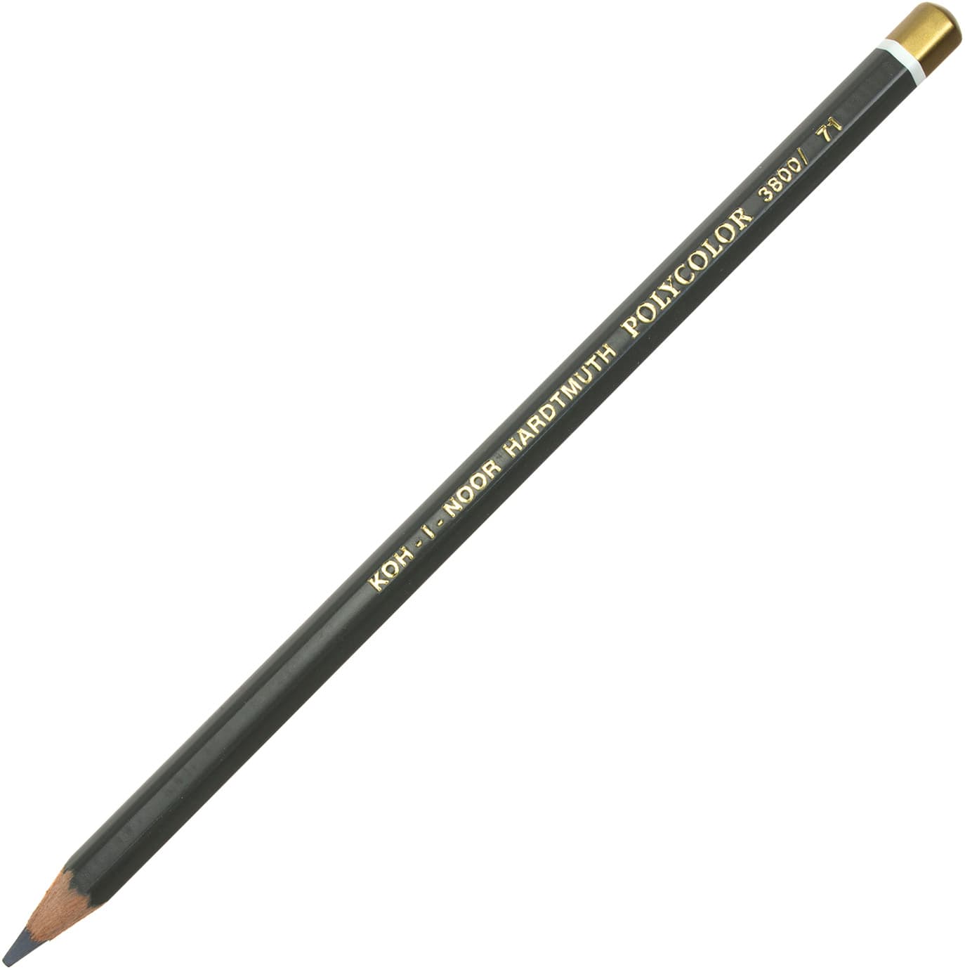 Карандаш цветной Koh-i-noor Polycolor художественный medium grey / средний серый (12) 3800 / 71