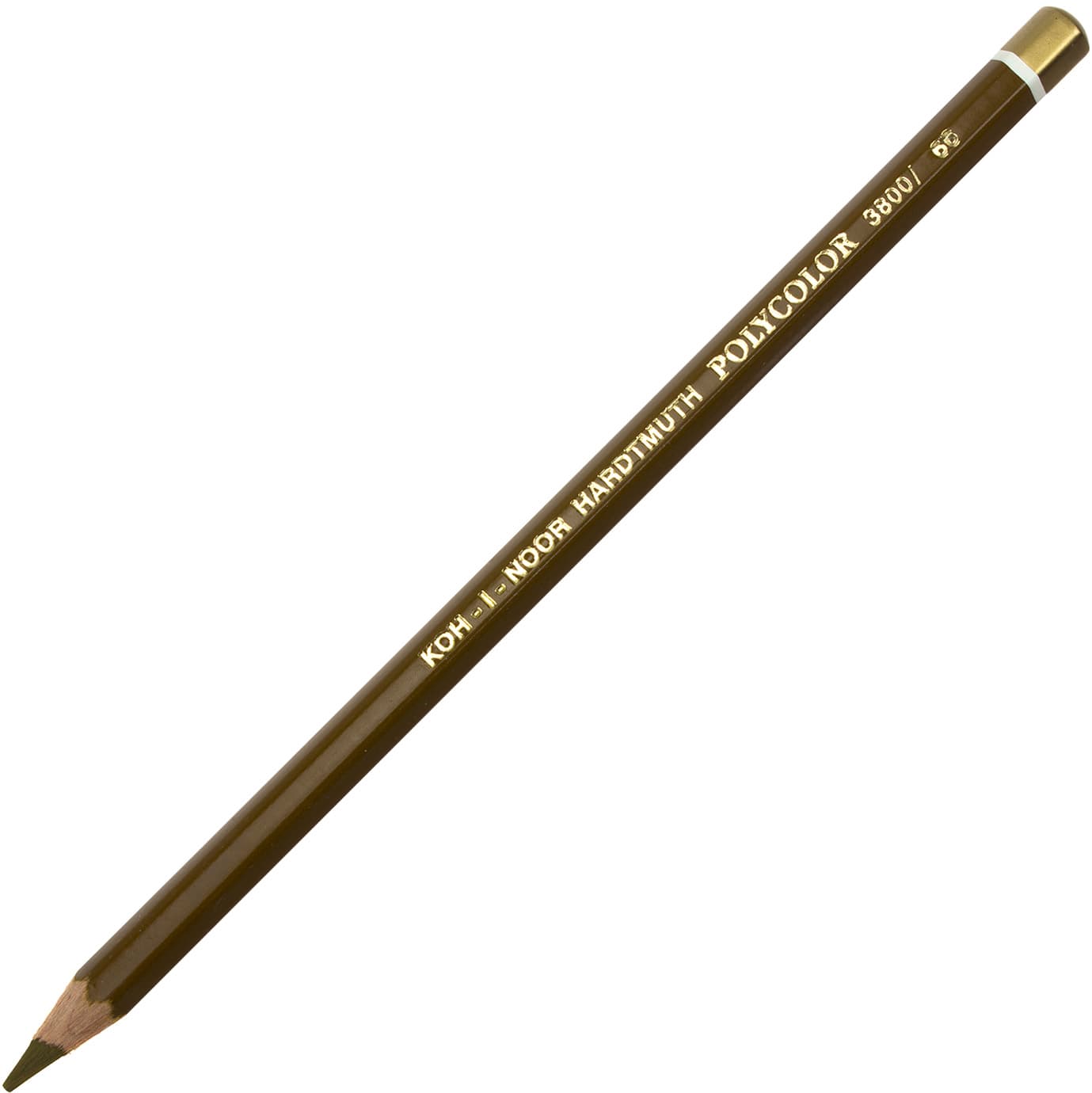 Карандаш цветной Koh-i-noor Polycolor художественный raw umber / умбра (12) 3800 / 66