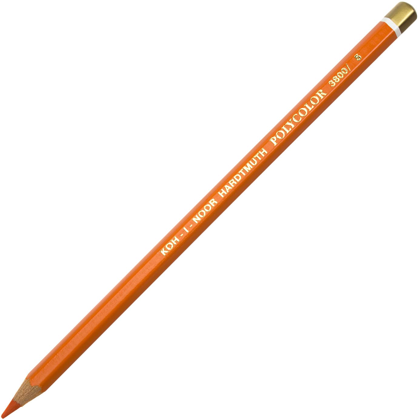 Карандаш цветной Koh-i-noor Polycolor художественный reddisn orange/красно-оранжевый (12) 3800/5