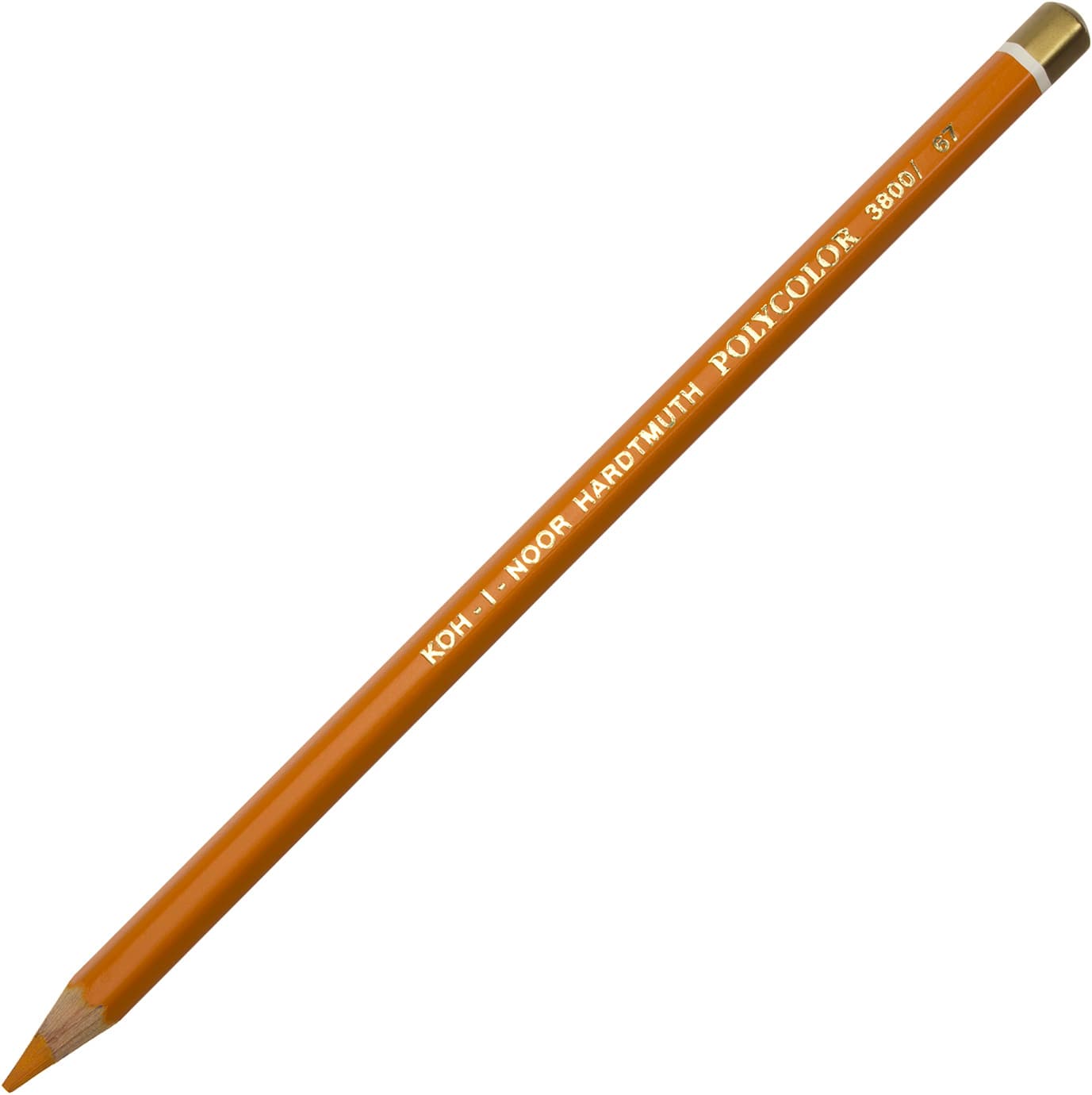 Карандаш цветной Koh-i-noor Polycolor художественный Orangе / желто-оранжевый (12) 3800 / 67