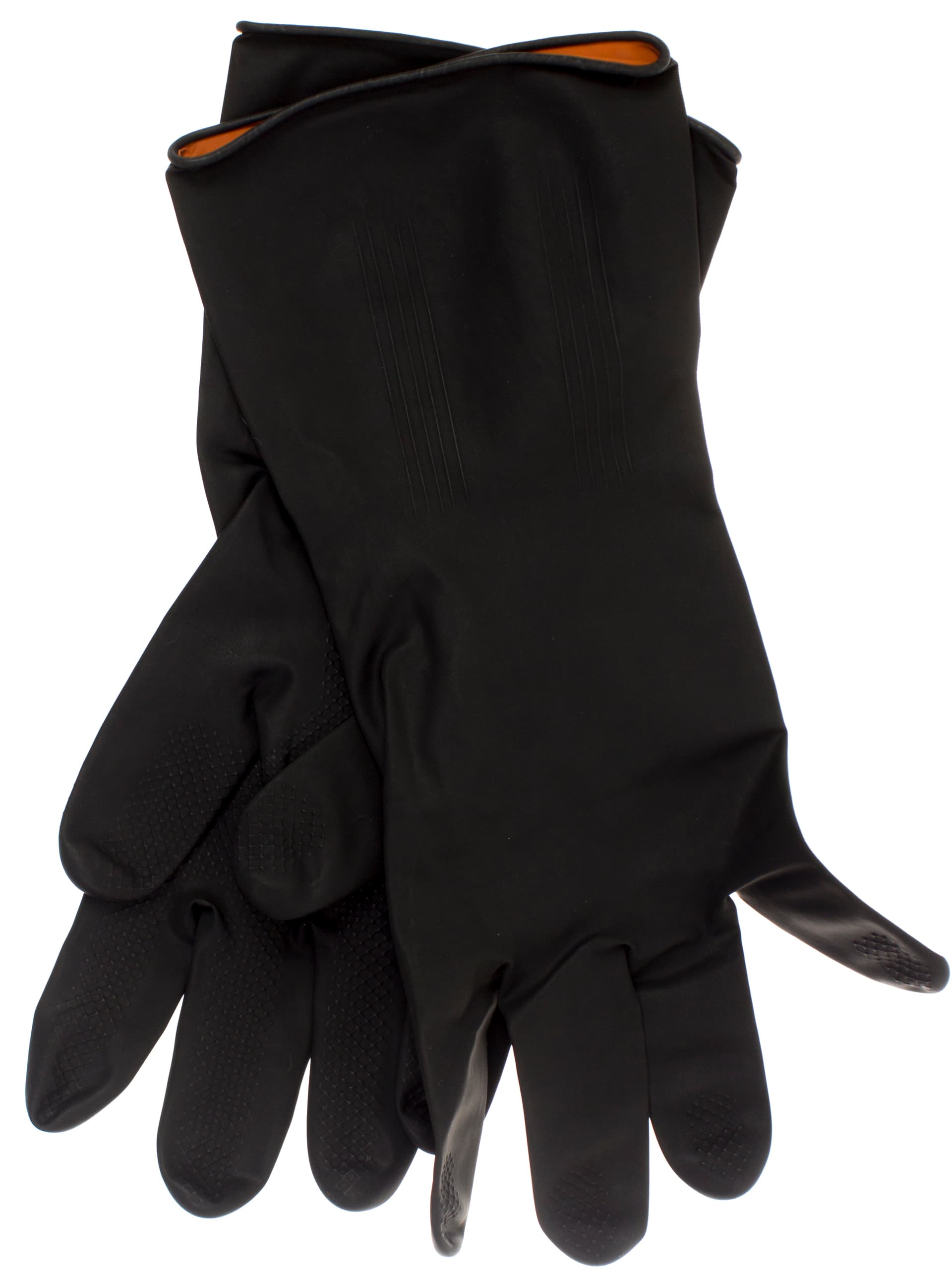 Рукавички гумові Seven КЛС чорні XL (10) (240) 69234