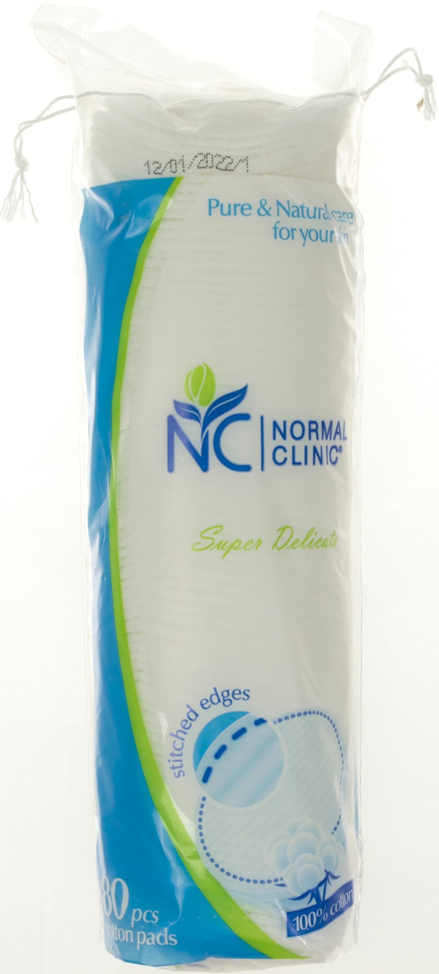 Ватні диски Normal clinic 80 шт №VDN012/3472