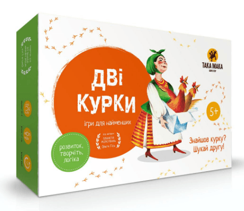 Гра Дві курки 90 карток Така Мака (5) №50001-UA