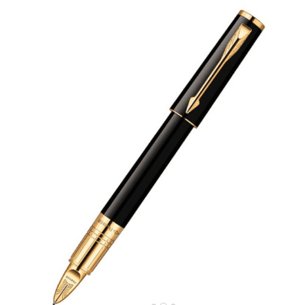 Ручка рол. "Parker Ingenuity Slim" №90552B/5 чёрн. мат. с розов. позол.