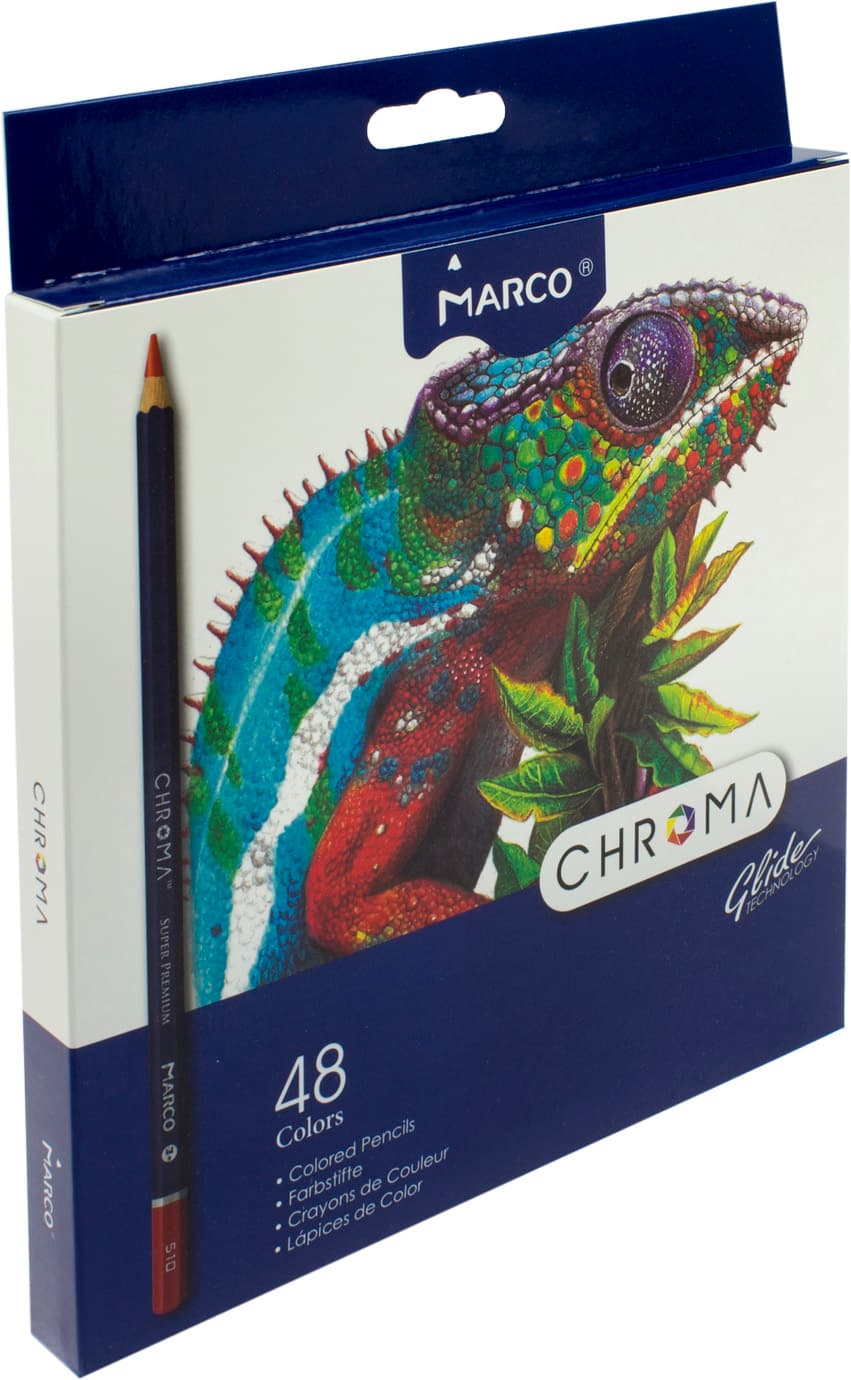 Карандаши цветные 48 цветов Marco Chroma (3) (30) 8010-48СВ/1398